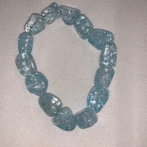 Blue stone bracelet